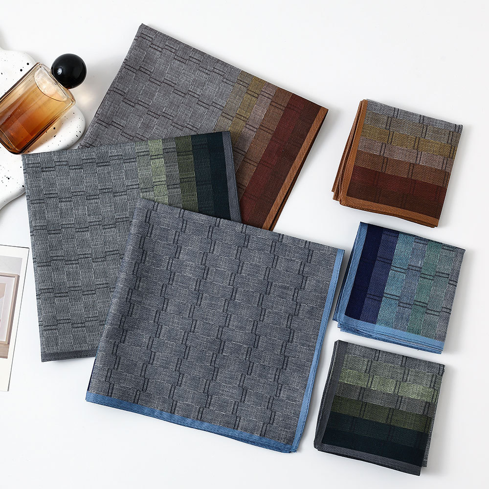 Men's Cotton Yarn-dyed Contras - Handkerchief Cotton Men ulasan dan harga